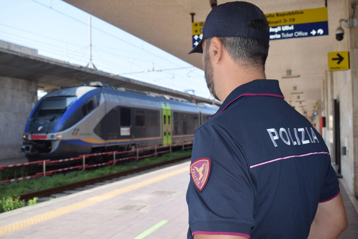 PALERMO – Settima giornata del 2023 operazione “Rail Safe Day” della polizia di stato nelle principali stazioni ferroviarie della Sicilia