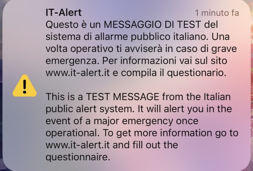 IT-Alert, cosa ha fatto squillare quasi tutti i cellulari in Sicilia?