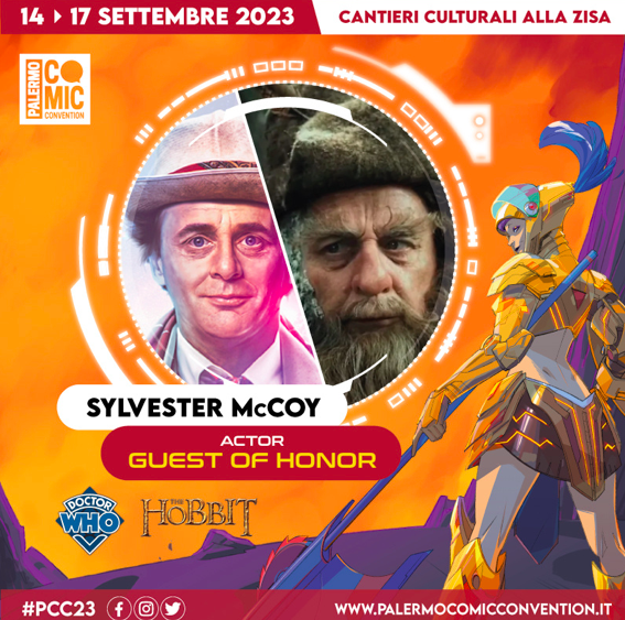 Doctor Who sbarca in Sicilia: Sylvester McCoy ospite al Palermo Comic Convention