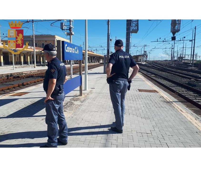 Uomo arrestato alla stazione di Catania dalla Polizia