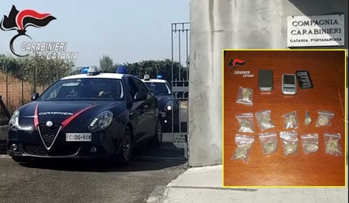 Catania, carabinieri arrestano due pusher in via Capo Passero