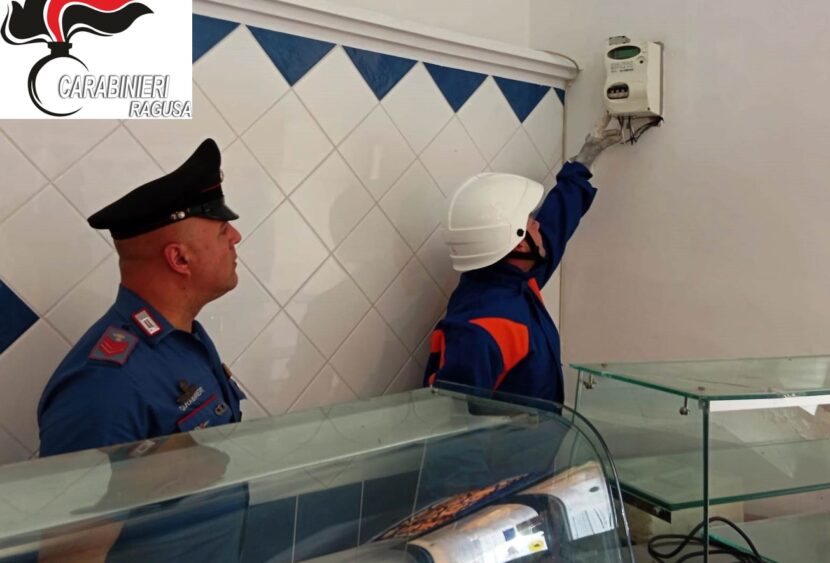 Modica: rubava energia elettrica, 61enne arrestato dai Carabinieri