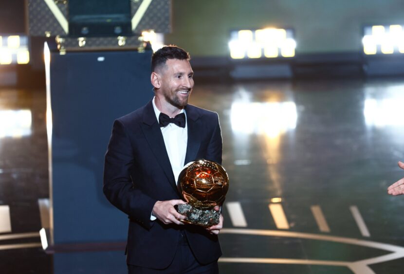 Pallone d’Oro 2023, trionfa ancora Messi: l’ottavo della sua carriera