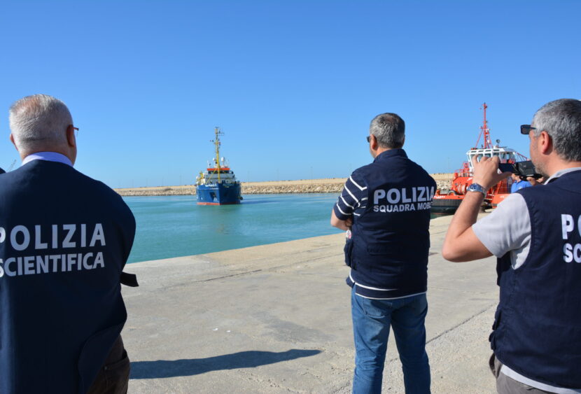 Porto di Pozzallo: la Polizia di Stato arresta uno scafista egiziano