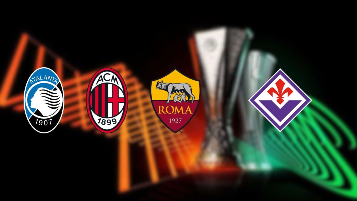 Racconti europei: le partite di Milan, Roma, Atalanta e Fiorentina