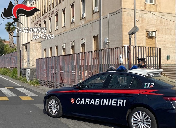 Catania, pianifica e tenta il furto all’Università: arrestato un 40enne