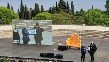 Vasco Rossi riceve il Premio del Vittoriale: foto e video della premiazione