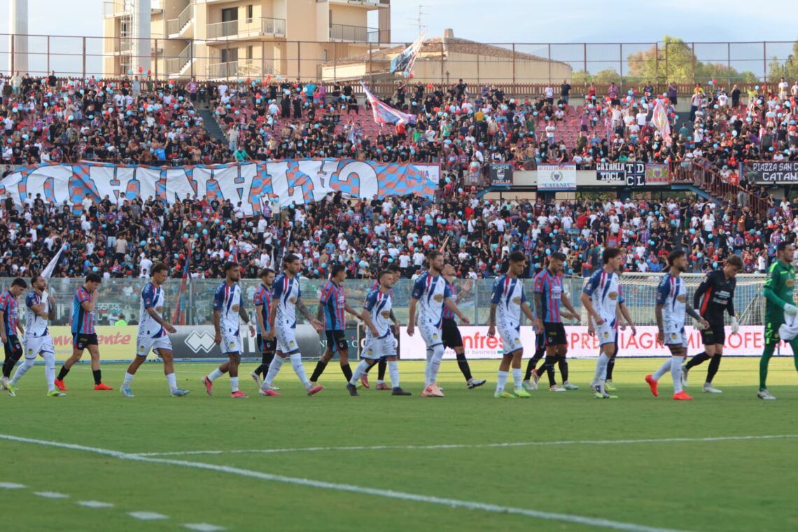 Serie C, segui con Voci di Città il live match di Catania-Scafatese